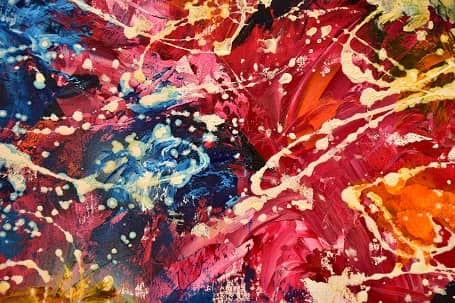 Dasselbe Ölgemälde mit indirektem Blitzlicht – reflexfrei und mit Tiefenwirkung